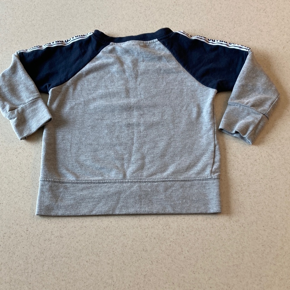 NFL Kids Gray and Navy Chicago Bears Sweatshirt Size XS 4/5 - Picture 4 of 8